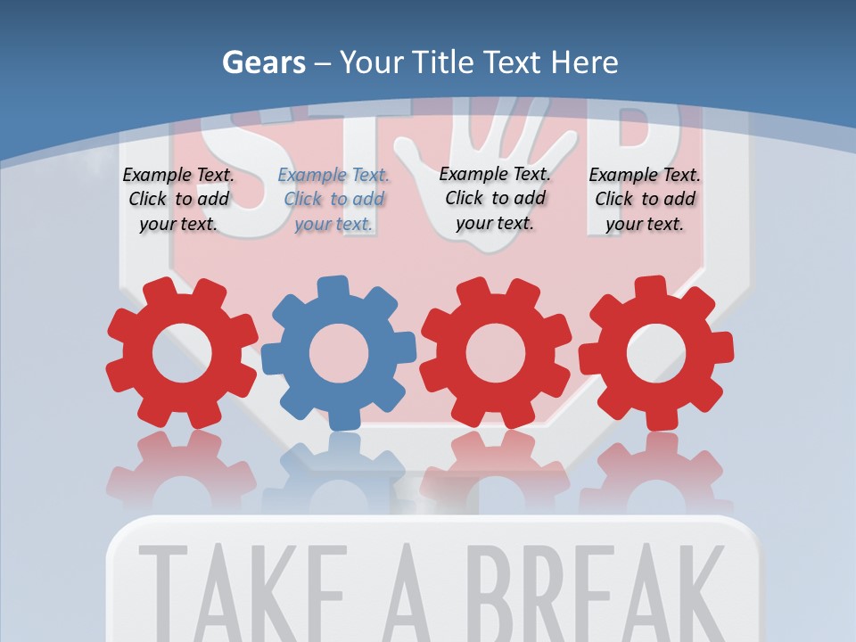 Assistance Closeup Help PowerPoint Template