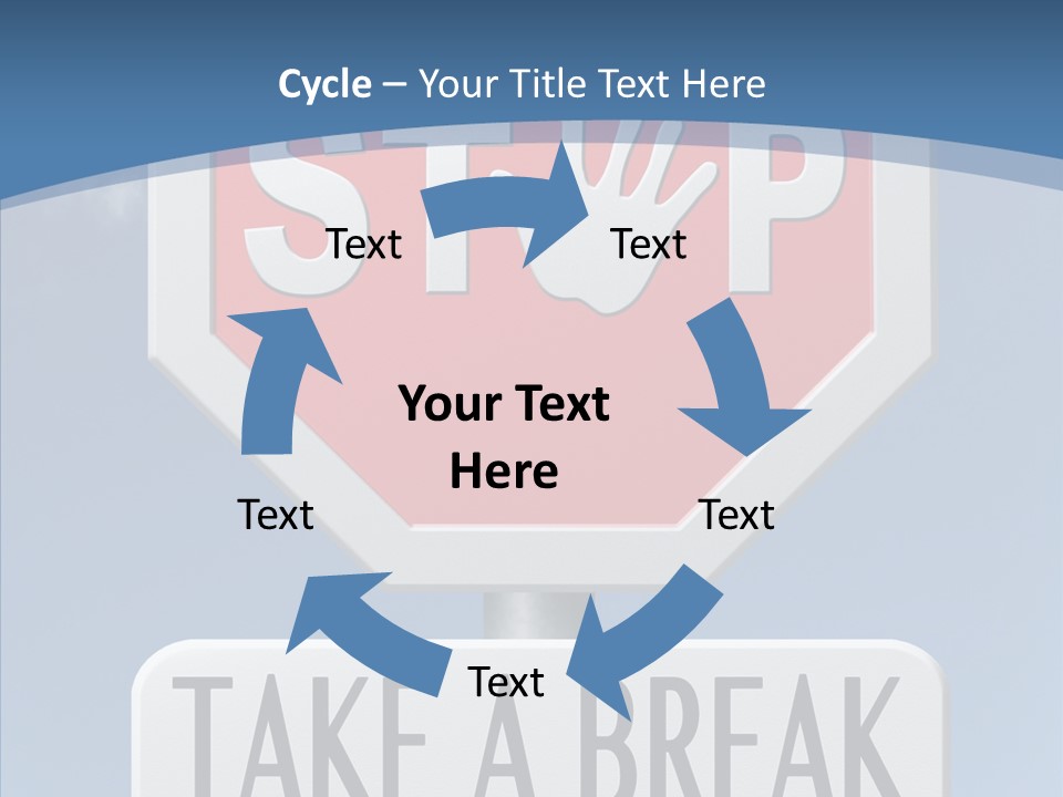 Assistance Closeup Help PowerPoint Template