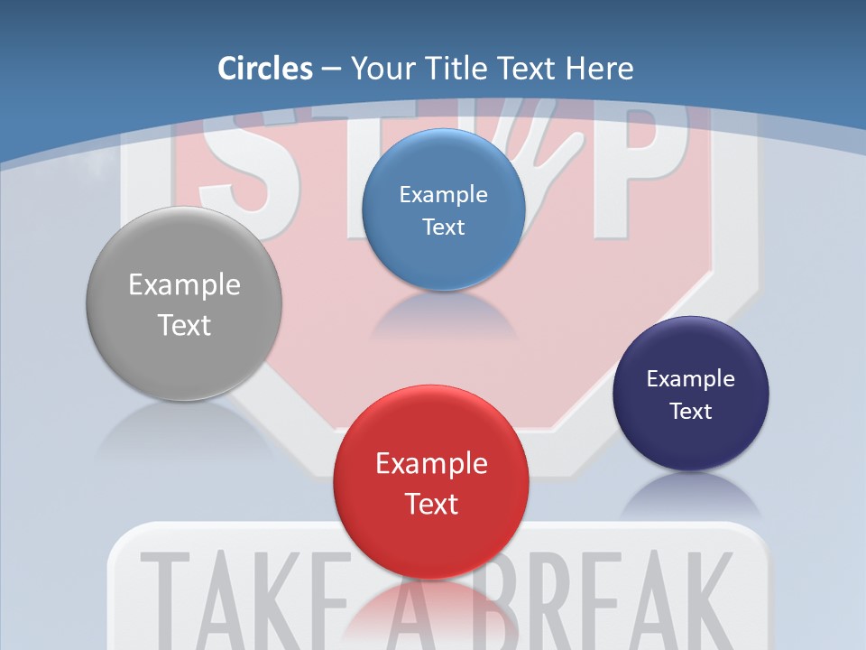 Assistance Closeup Help PowerPoint Template