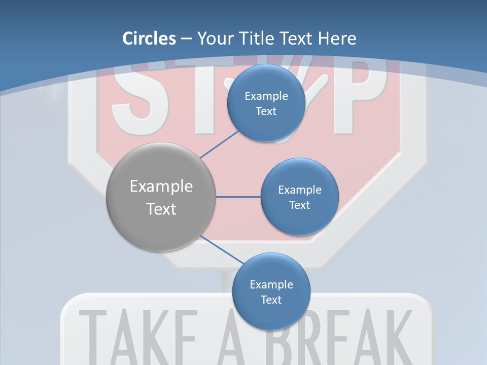 Assistance Closeup Help PowerPoint Template