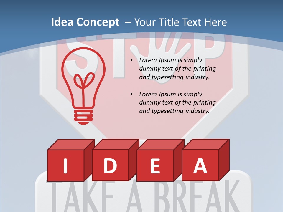 Assistance Closeup Help PowerPoint Template