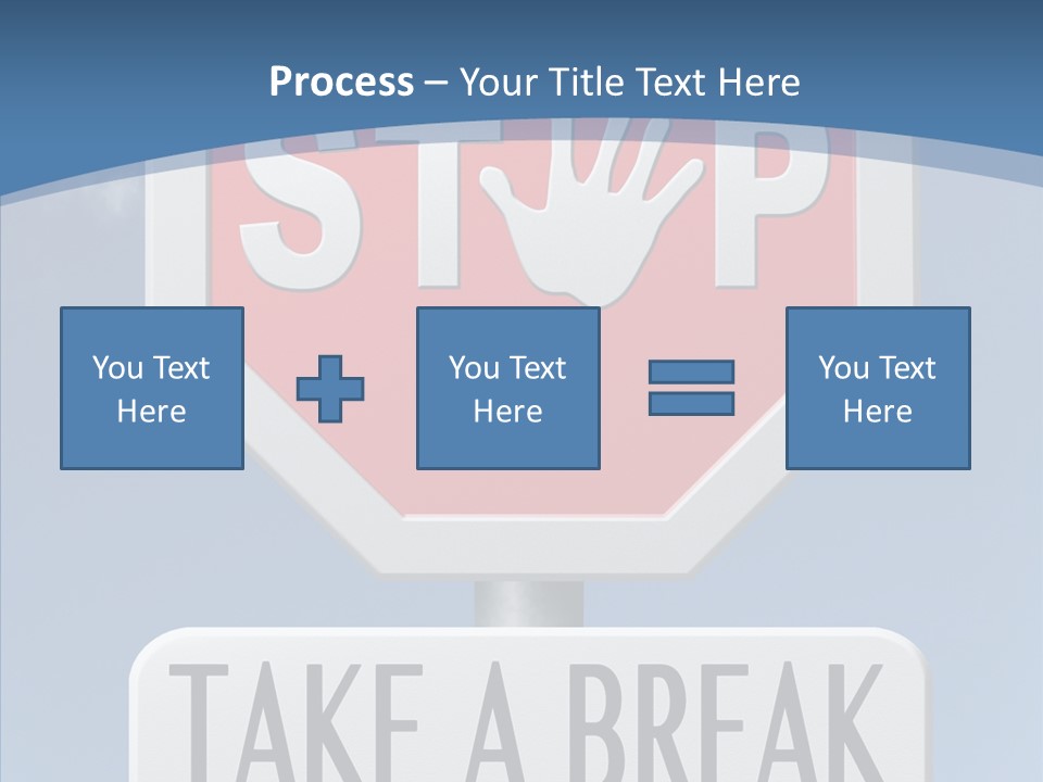 Assistance Closeup Help PowerPoint Template