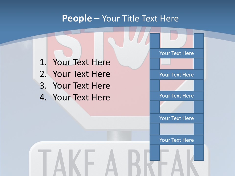 Assistance Closeup Help PowerPoint Template