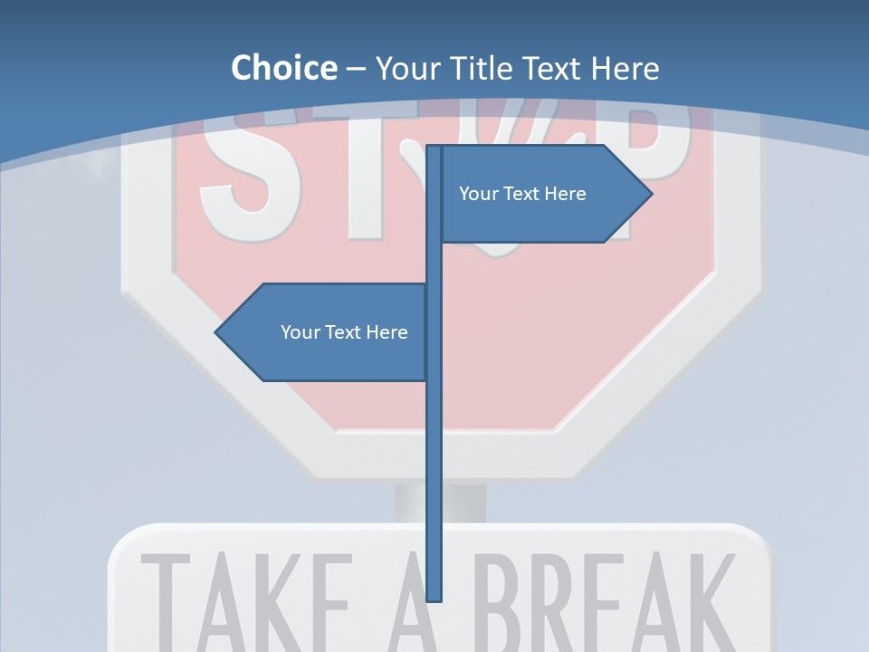 Assistance Closeup Help PowerPoint Template