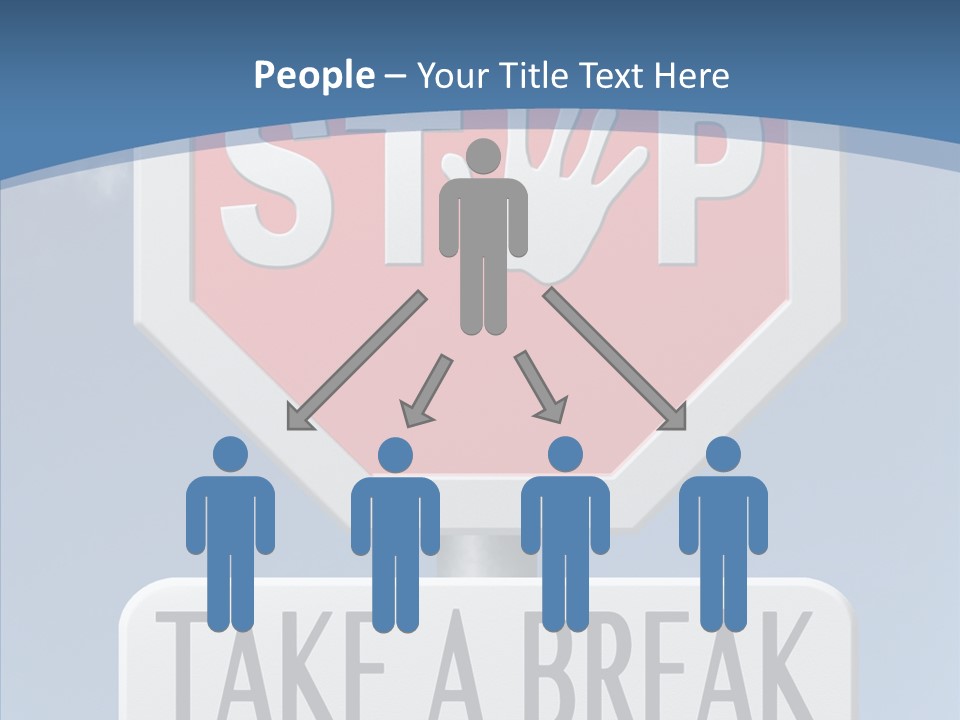 Assistance Closeup Help PowerPoint Template