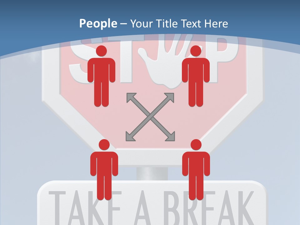 Assistance Closeup Help PowerPoint Template