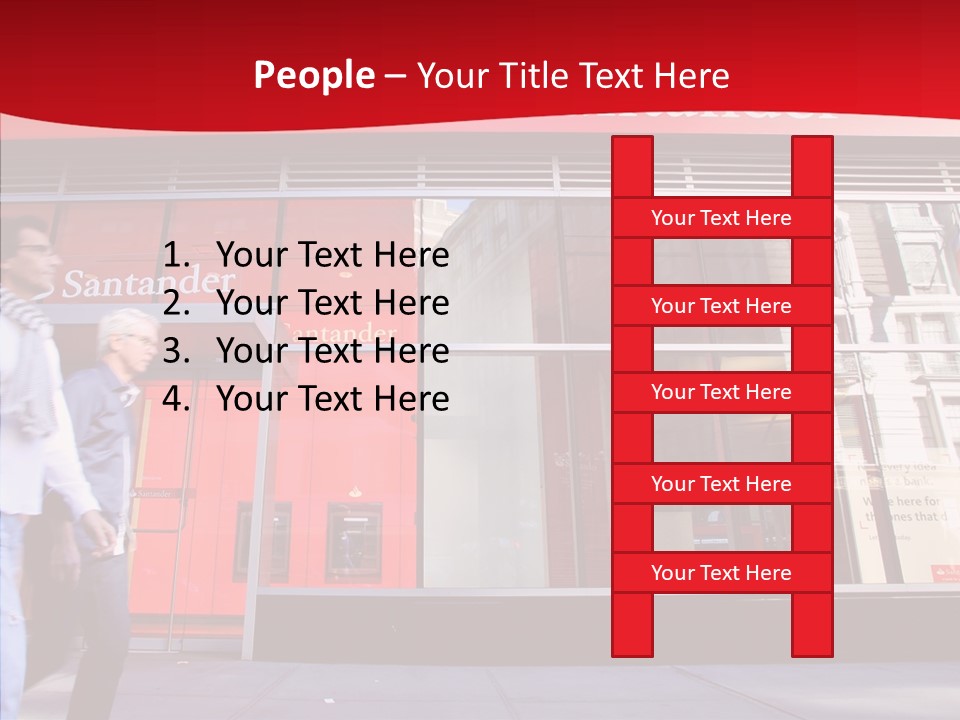 Touching  Senior PowerPoint Template