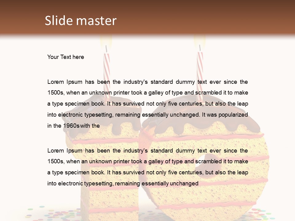 Elderly Old Background PowerPoint Template