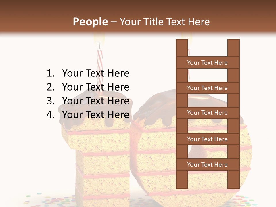 Elderly Old Background PowerPoint Template