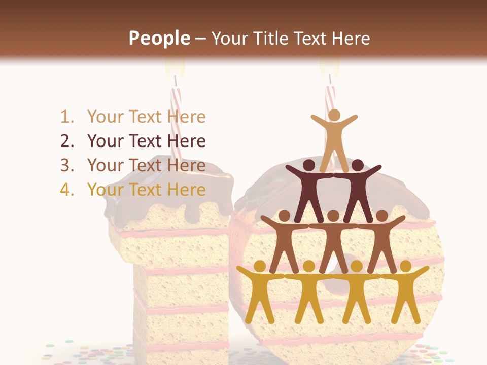 Elderly Old Background PowerPoint Template