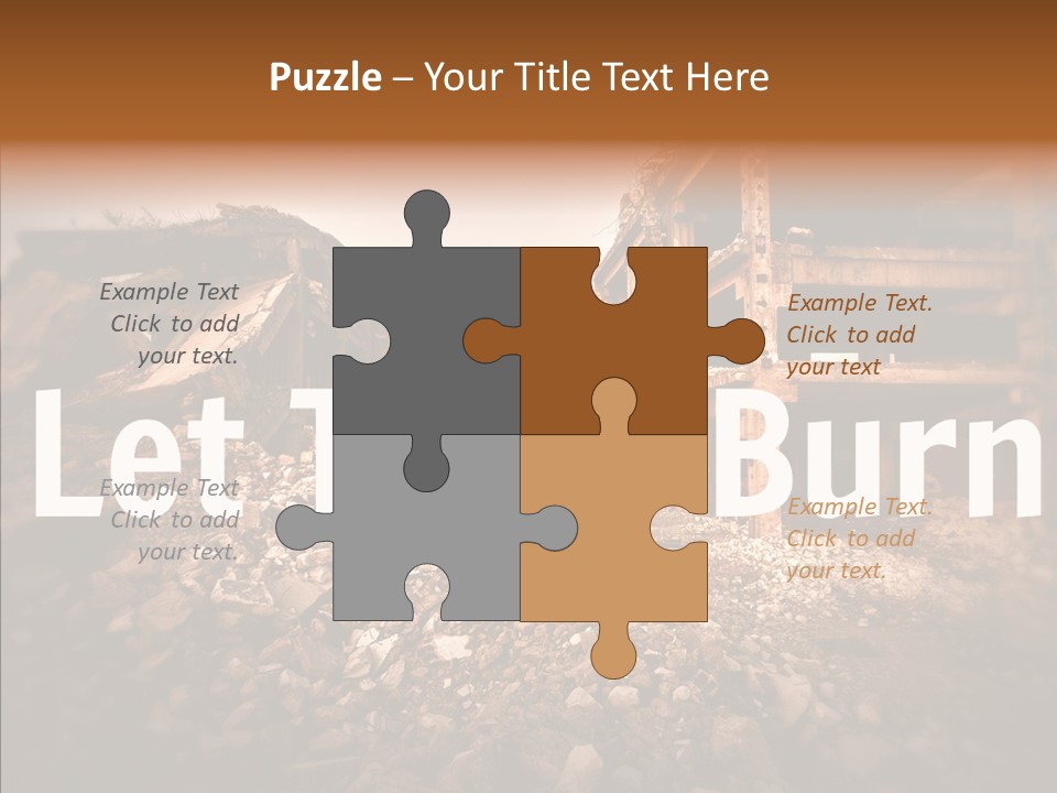 Caregiver Old Background PowerPoint Template