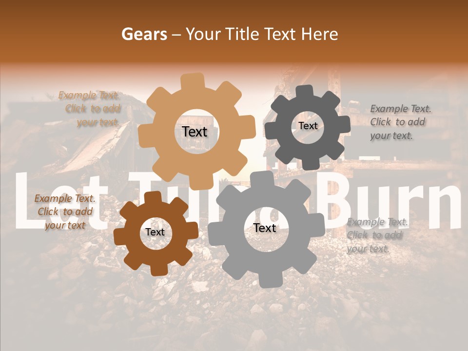 Caregiver Old Background PowerPoint Template