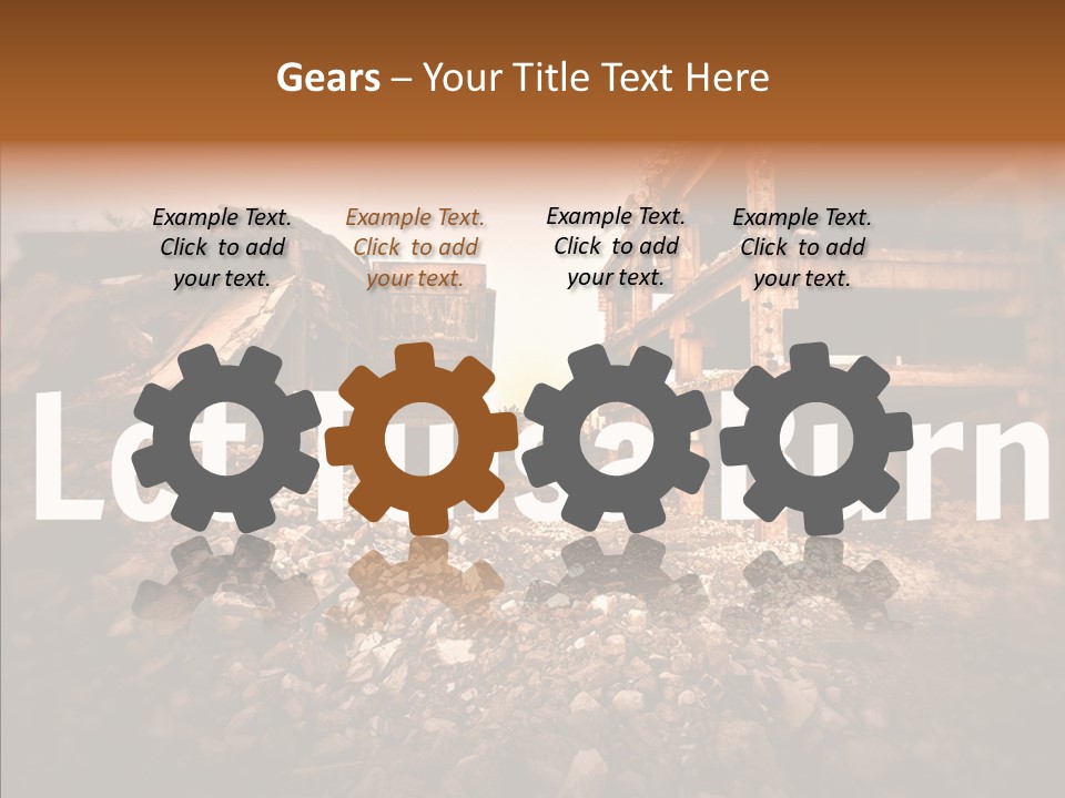 Caregiver Old Background PowerPoint Template