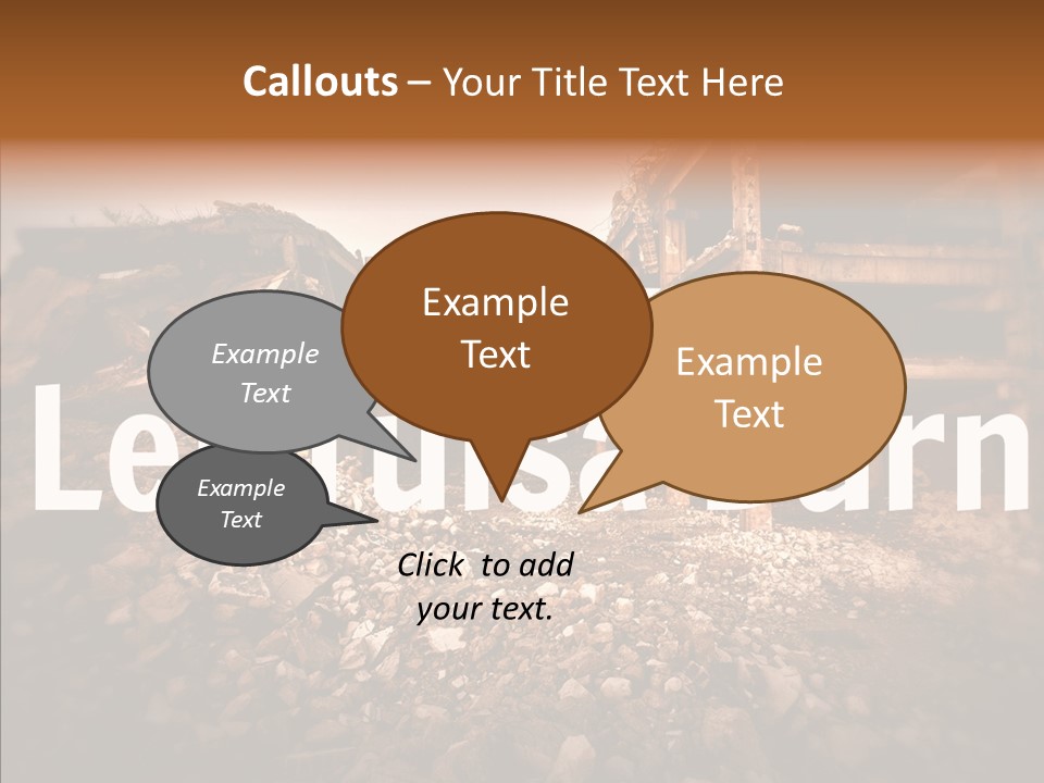 Caregiver Old Background PowerPoint Template