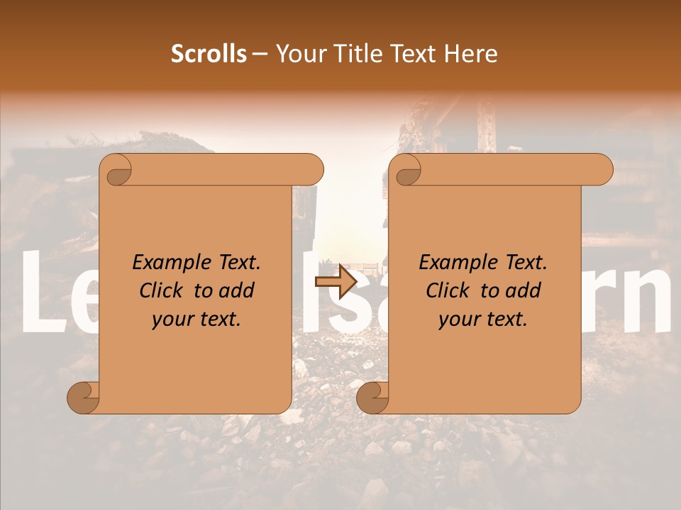 Caregiver Old Background PowerPoint Template