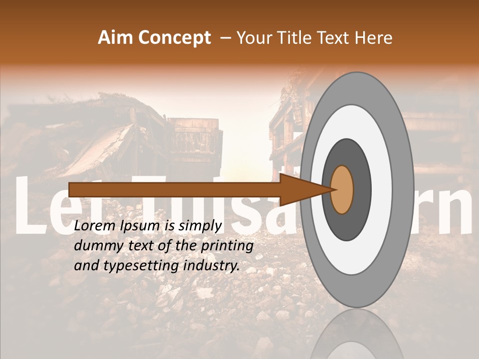 Caregiver Old Background PowerPoint Template