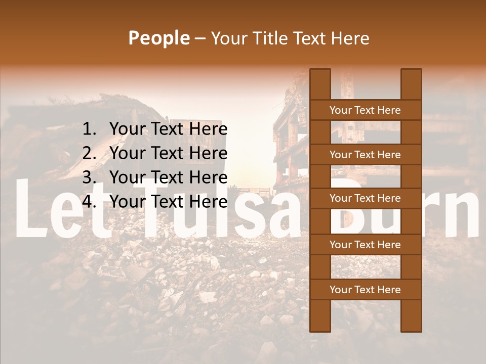 Caregiver Old Background PowerPoint Template