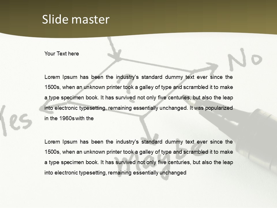 Togetherness Care Hand PowerPoint Template