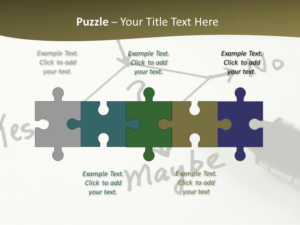 Togetherness Care Hand PowerPoint Template