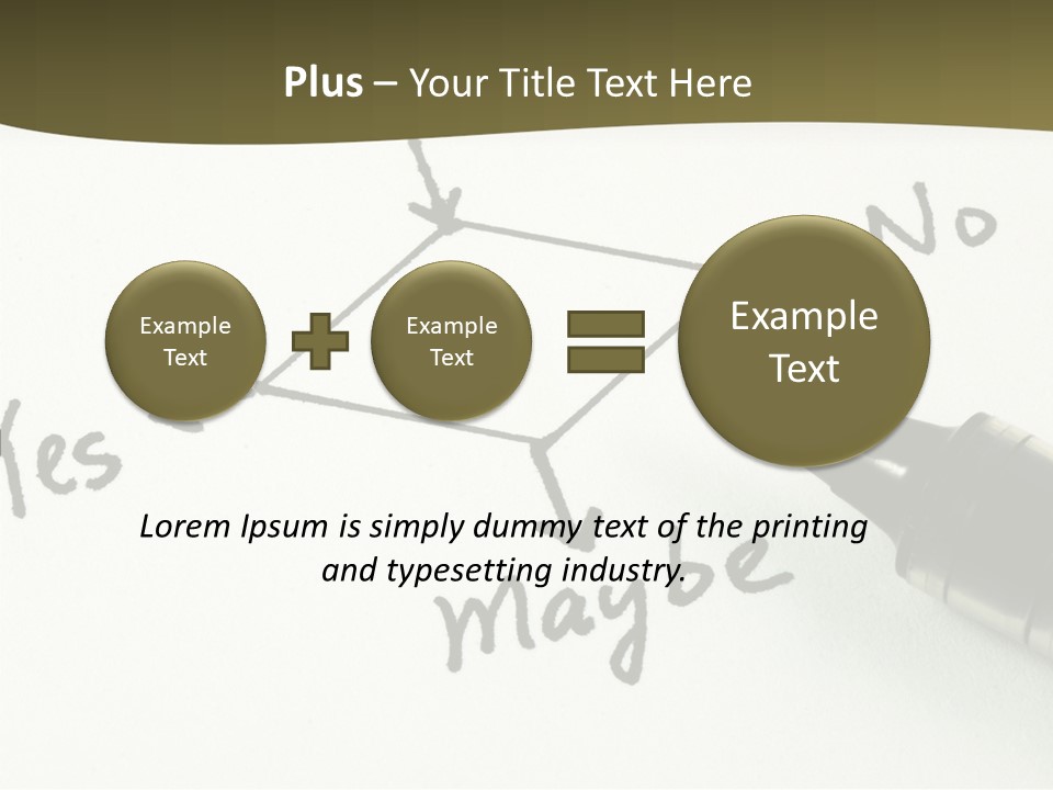 Togetherness Care Hand PowerPoint Template