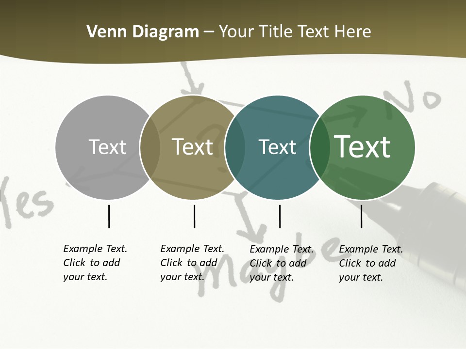 Togetherness Care Hand PowerPoint Template