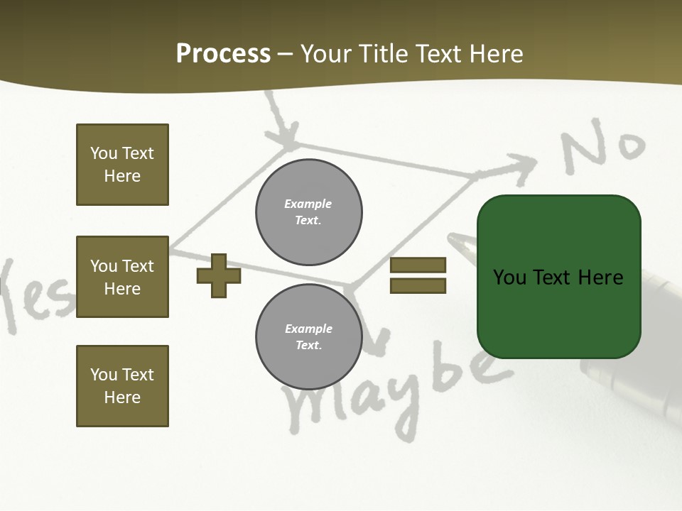 Togetherness Care Hand PowerPoint Template