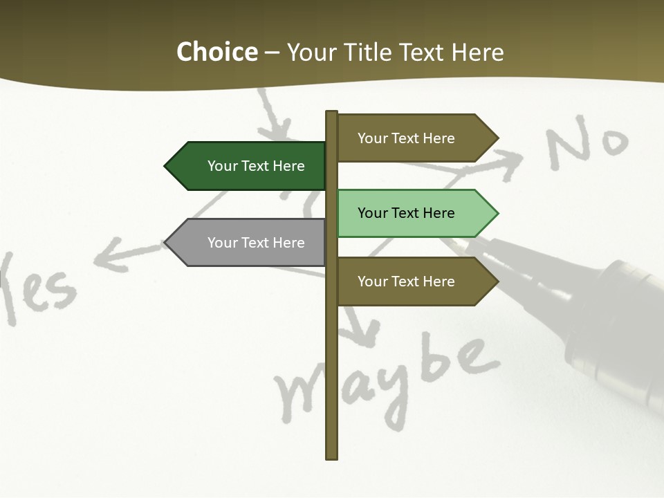 Togetherness Care Hand PowerPoint Template