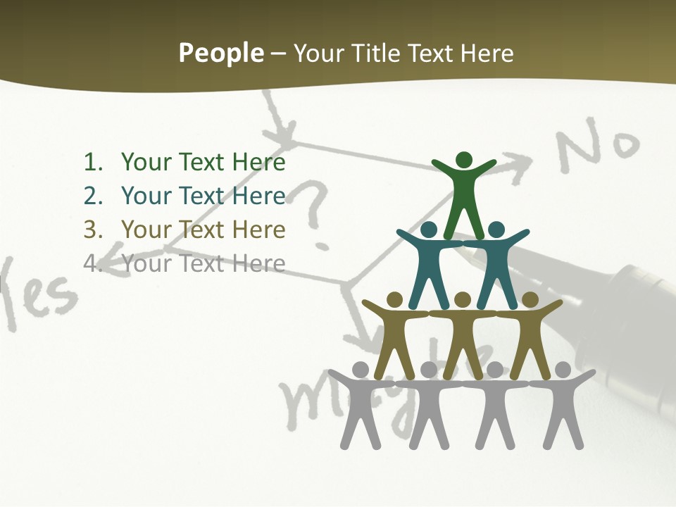 Togetherness Care Hand PowerPoint Template