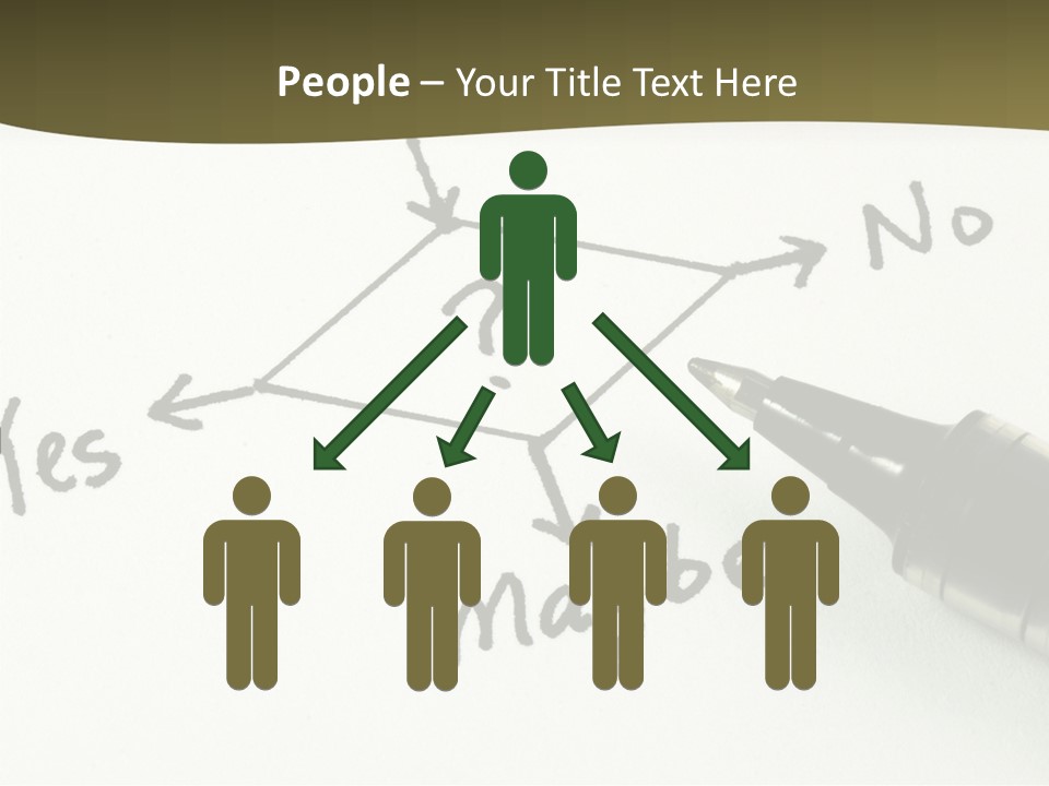 Togetherness Care Hand PowerPoint Template