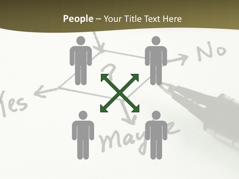 Togetherness Care Hand PowerPoint Template