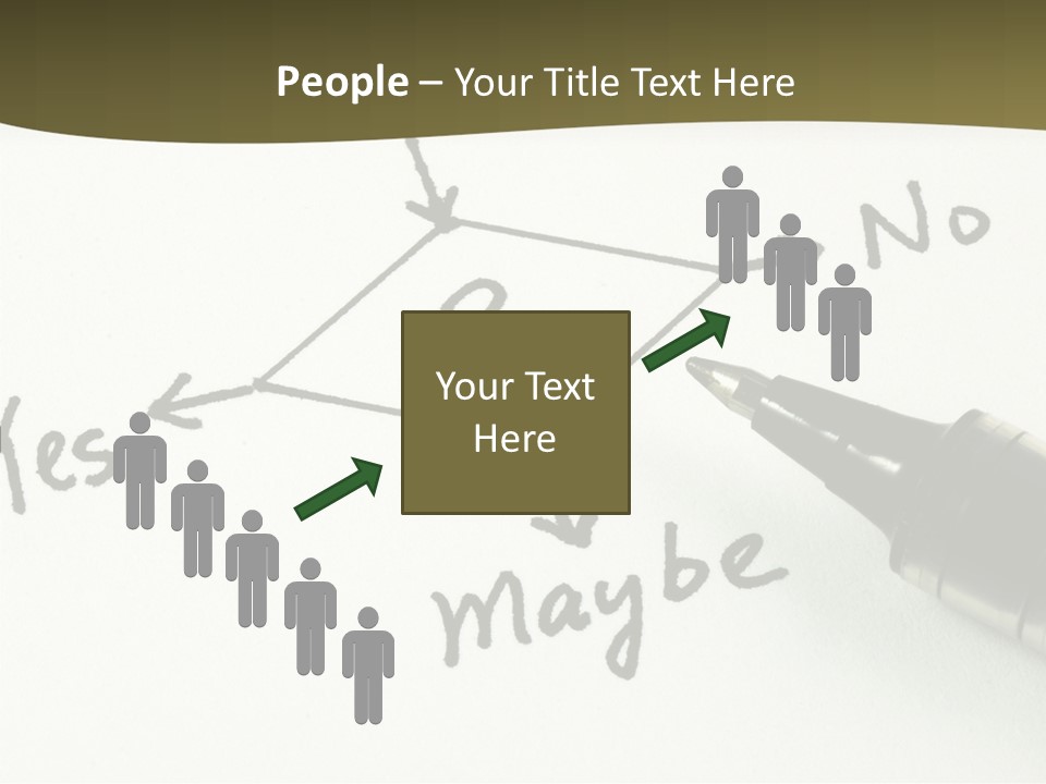 Togetherness Care Hand PowerPoint Template