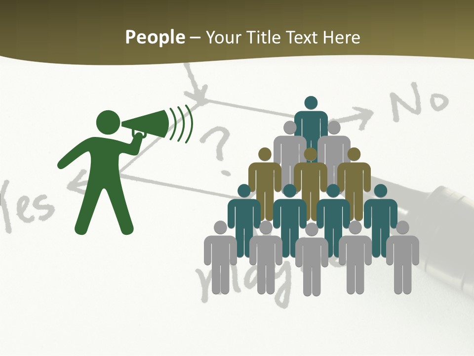 Togetherness Care Hand PowerPoint Template