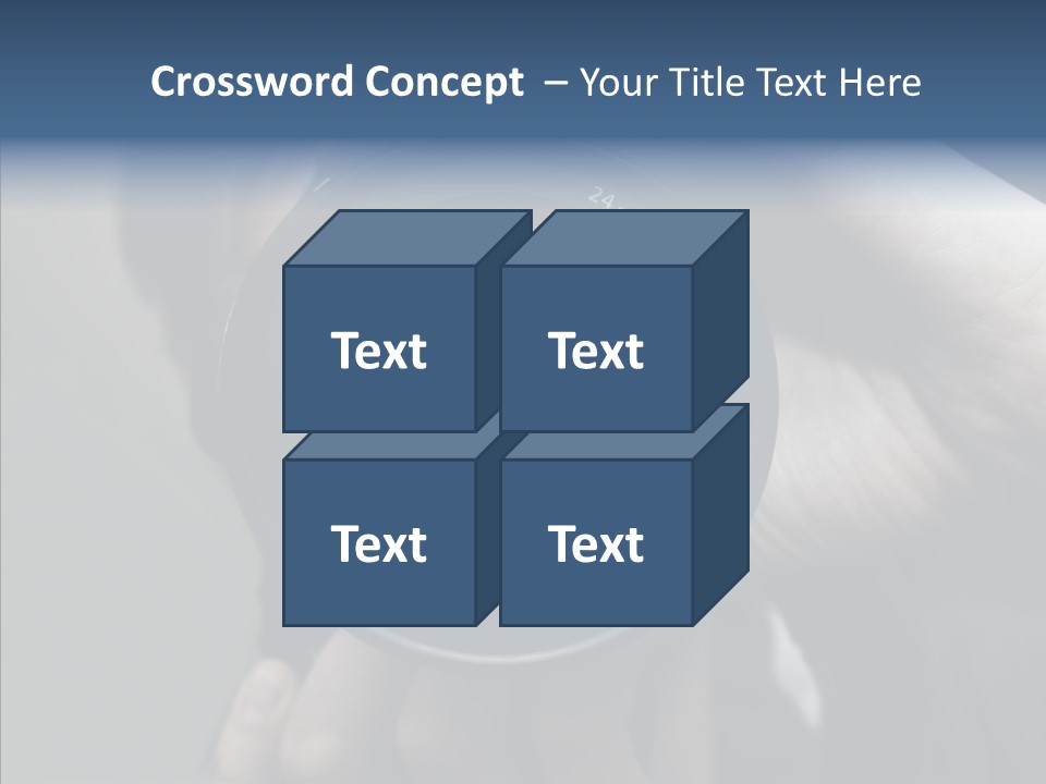 Assistance Finger White Background PowerPoint Template
