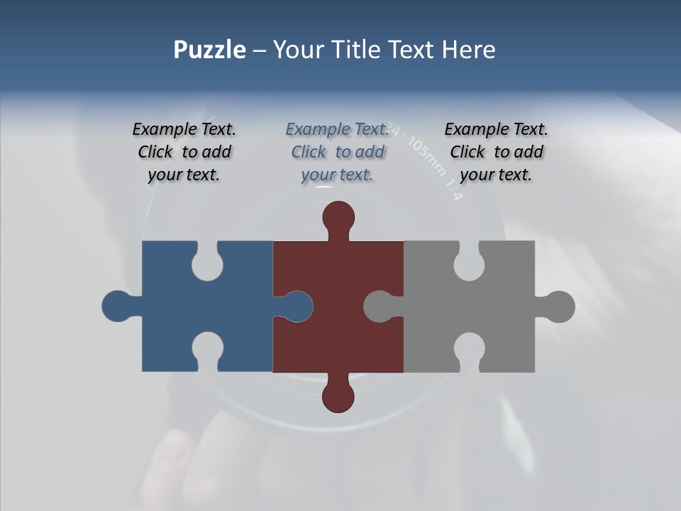 Assistance Finger White Background PowerPoint Template