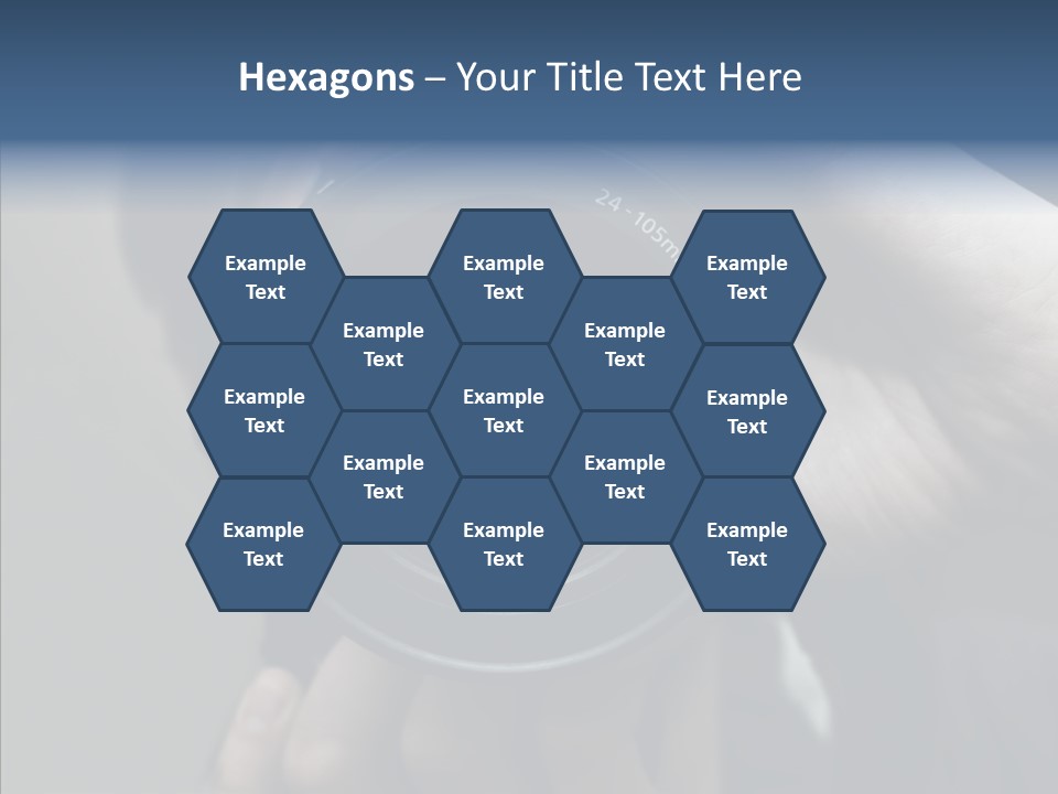 Assistance Finger White Background PowerPoint Template