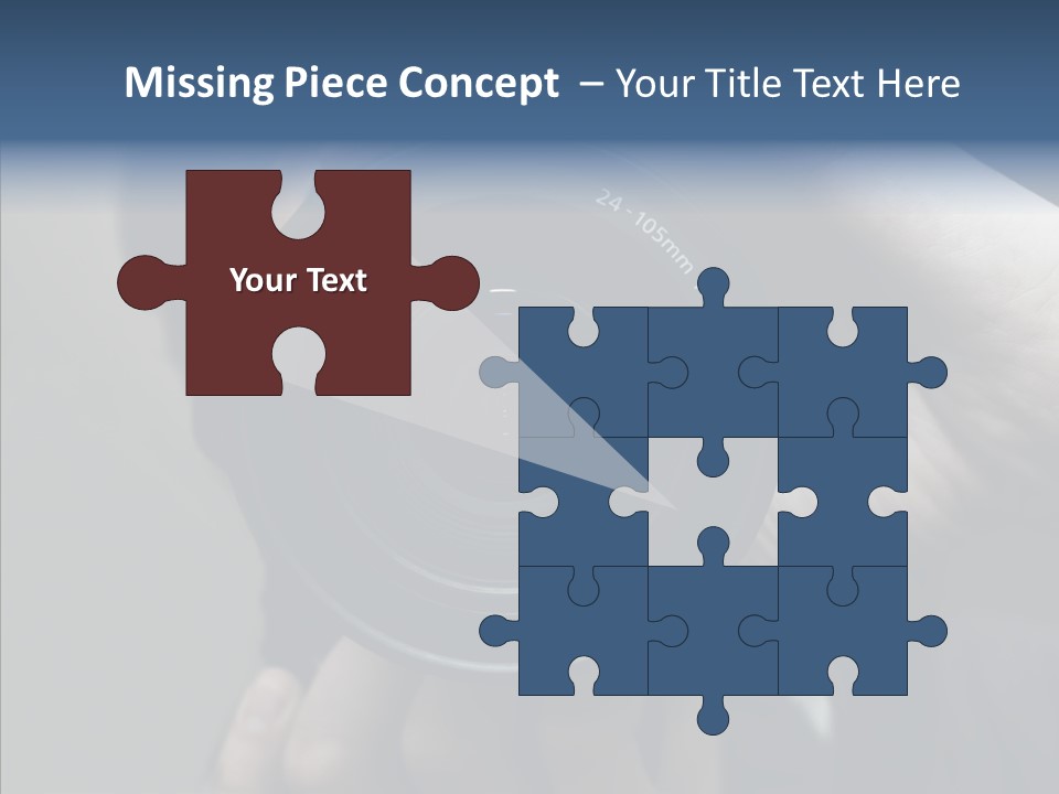 Assistance Finger White Background PowerPoint Template