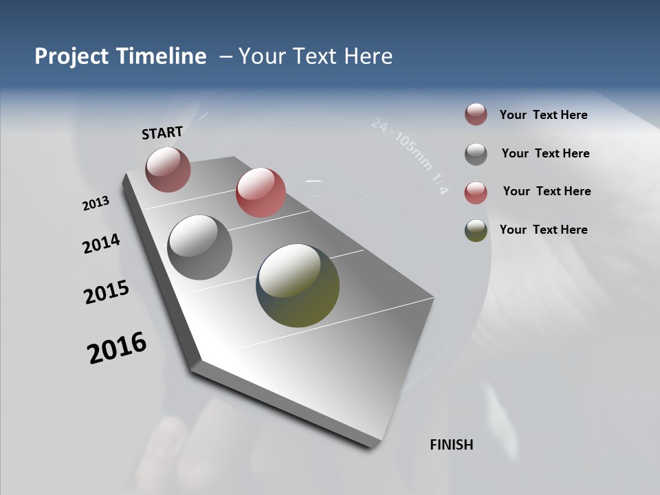 Assistance Finger White Background PowerPoint Template