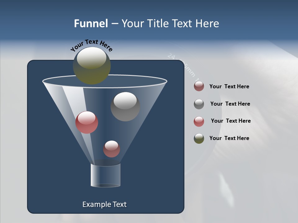 Assistance Finger White Background PowerPoint Template