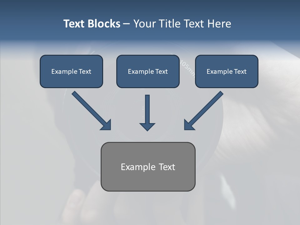 Assistance Finger White Background PowerPoint Template