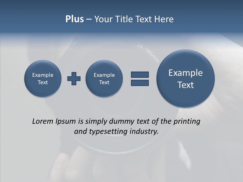 Assistance Finger White Background PowerPoint Template