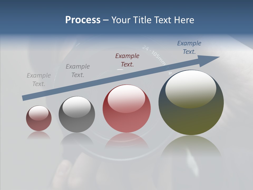 Assistance Finger White Background PowerPoint Template