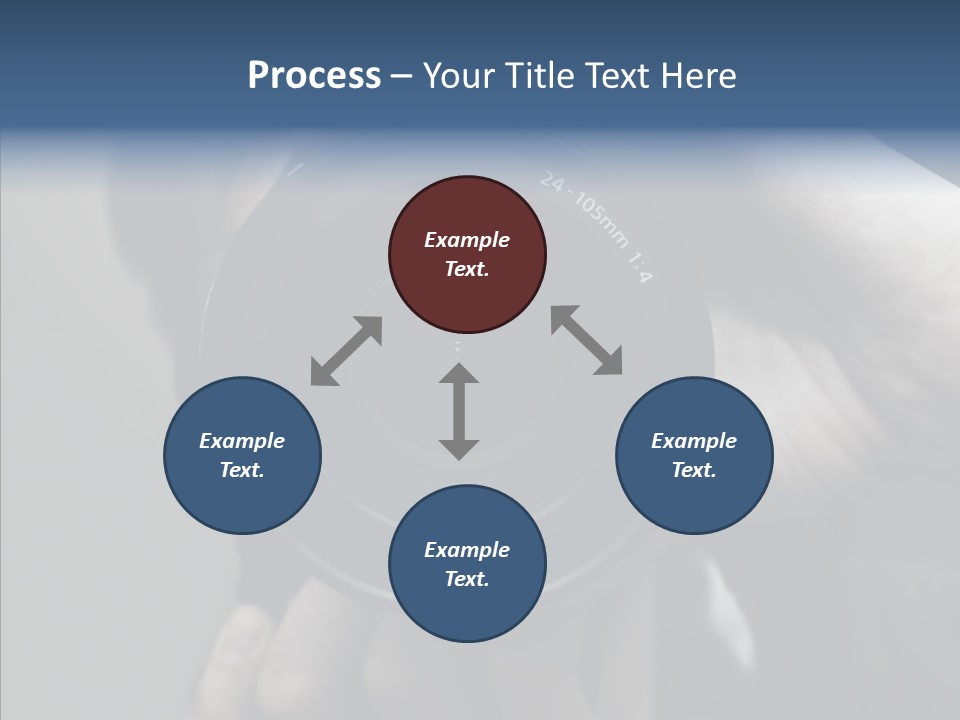 Assistance Finger White Background PowerPoint Template