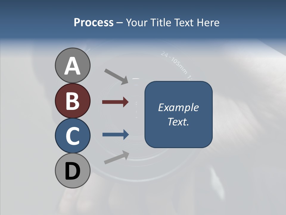 Assistance Finger White Background PowerPoint Template