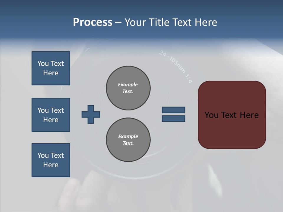 Assistance Finger White Background PowerPoint Template