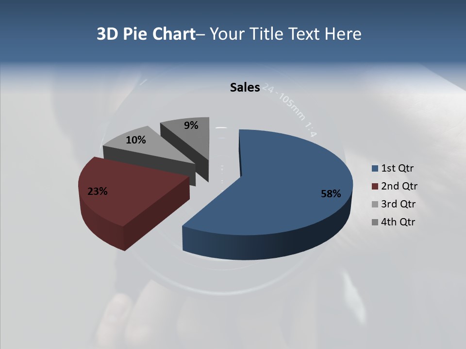 Assistance Finger White Background PowerPoint Template
