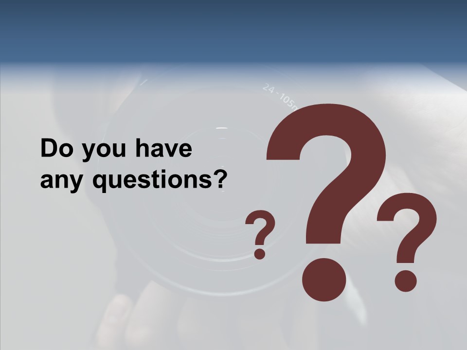 Assistance Finger White Background PowerPoint Template