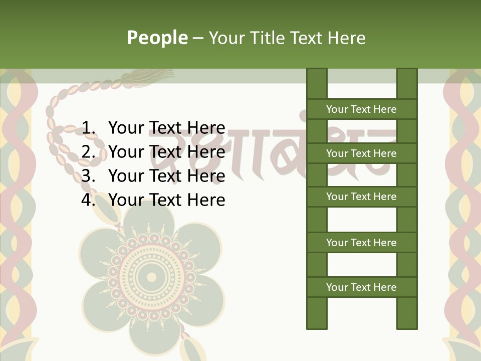 Senior  Helping Hand Assist PowerPoint Template