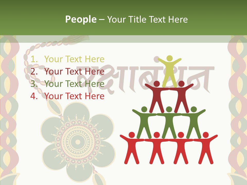 Senior  Helping Hand Assist PowerPoint Template