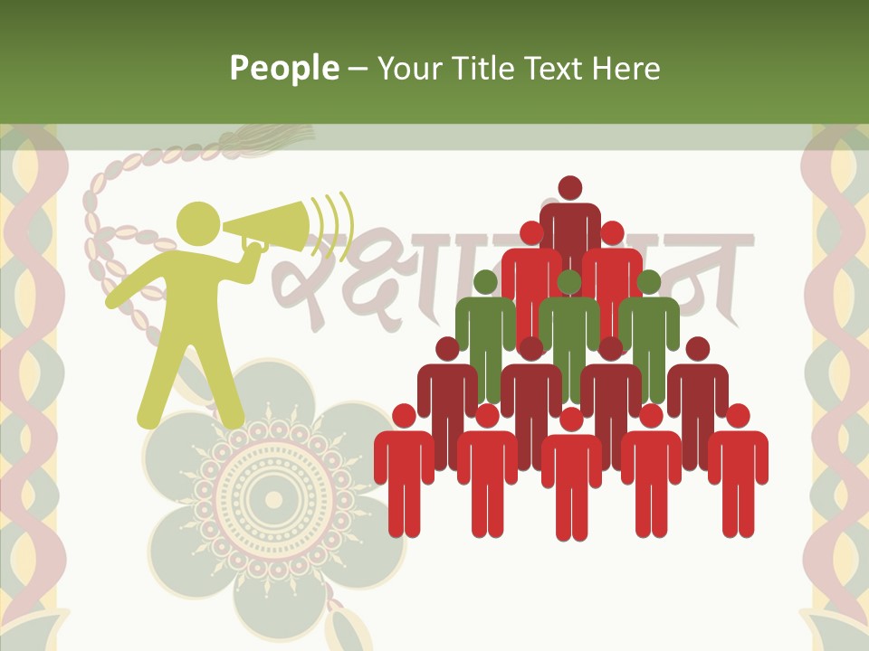 Senior  Helping Hand Assist PowerPoint Template