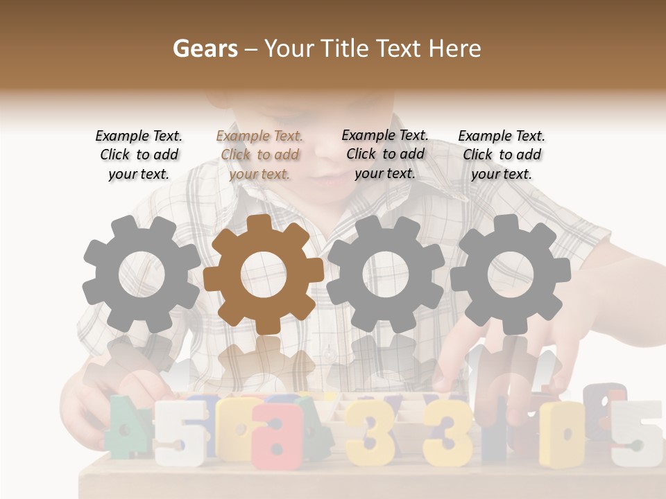 White Senior Two PowerPoint Template